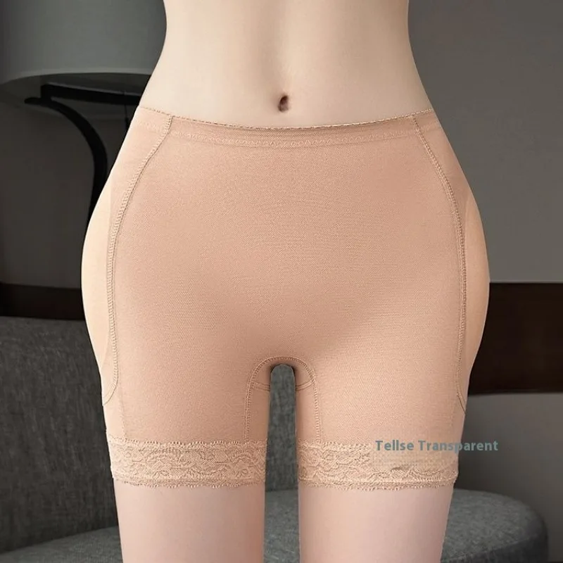 Buttock Enhancement Pants Fake Butt Hip-lifting Panties Women's Hip Pads Plump Bottom Shaping Shorts Skirt Safety Underwear Slim