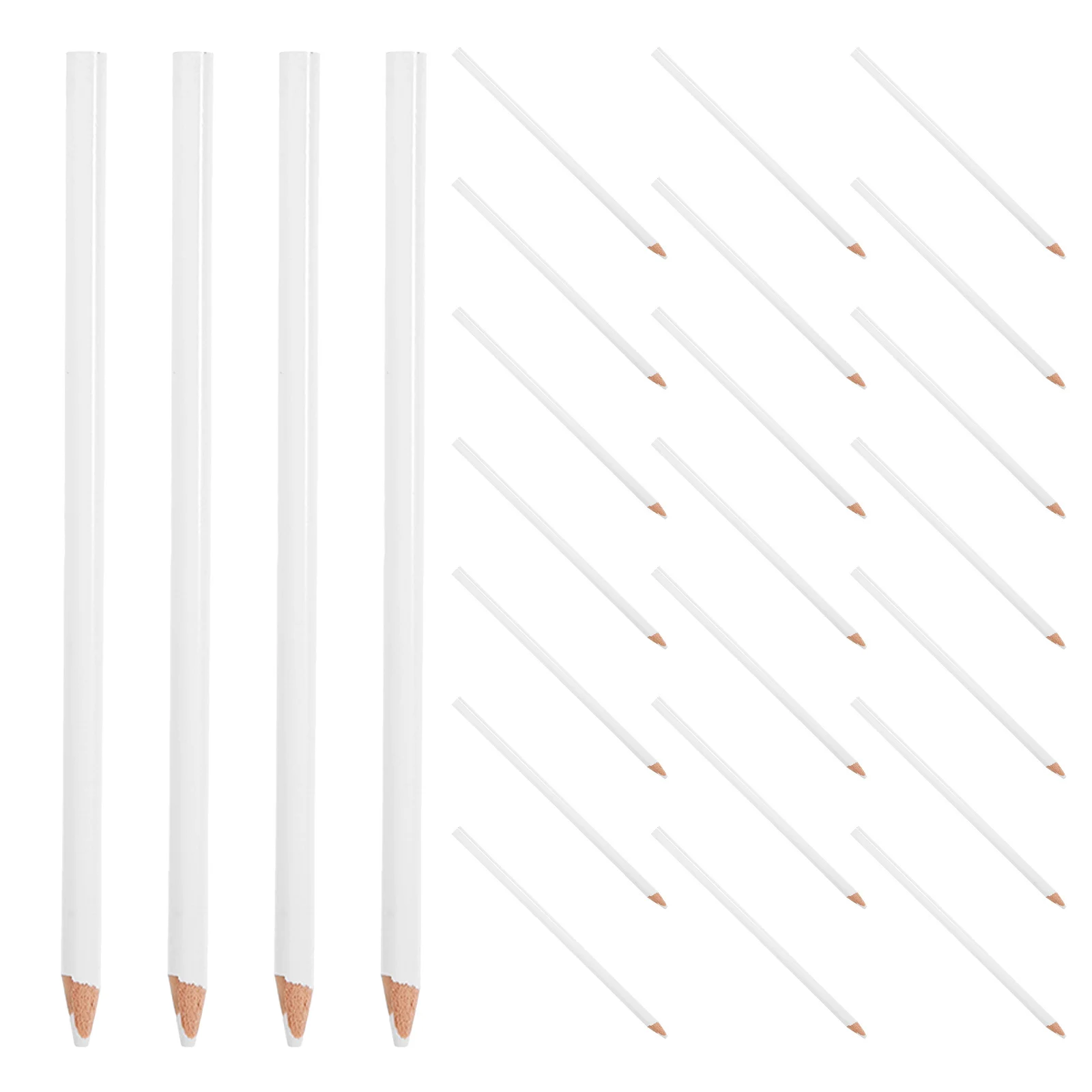 25 Stück waschbare Stoffmarkierungsstifte zum Nähen und Quilten, Schneiderkreidestift zum temporären Musterzeichnen auf allen Stoffen