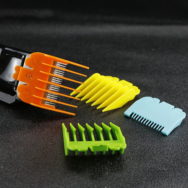 10pcs/lot Hair Clipper Guide Comb Cutting Limit Combs Standard Guards Attach Parts Electric Clippers Accessories