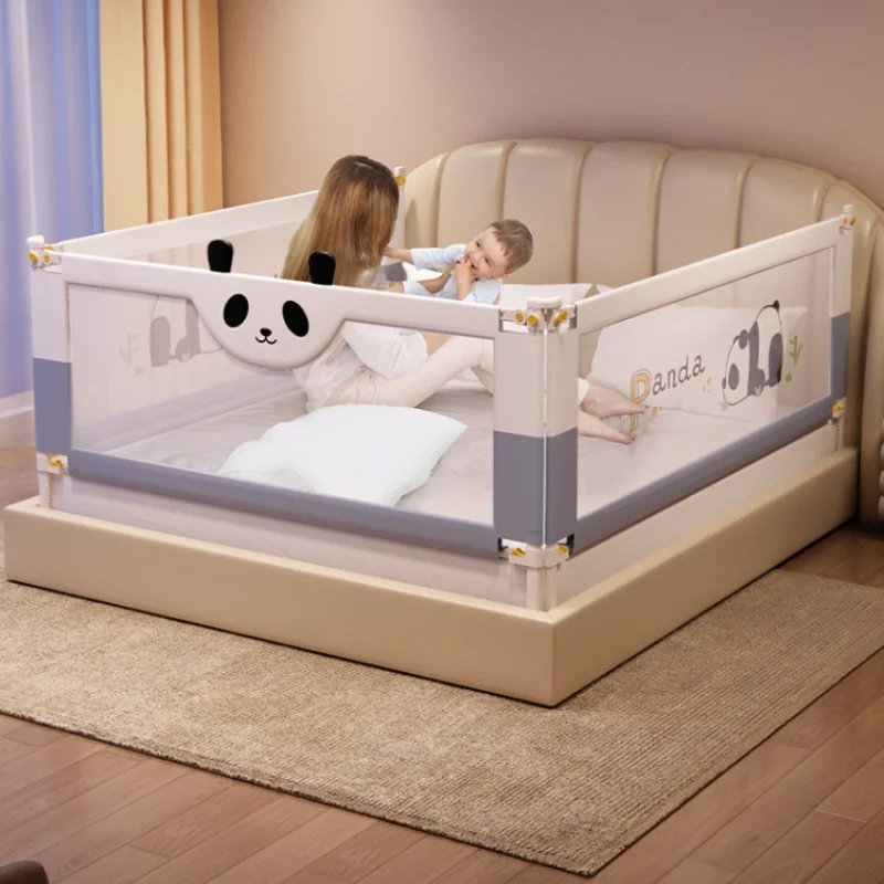 Bed Safety Rail No-drill Baby Guardrail Anti Fall Bed Barrier Bed Safety Fence Suitable for Twin Queen King Full Size Beds