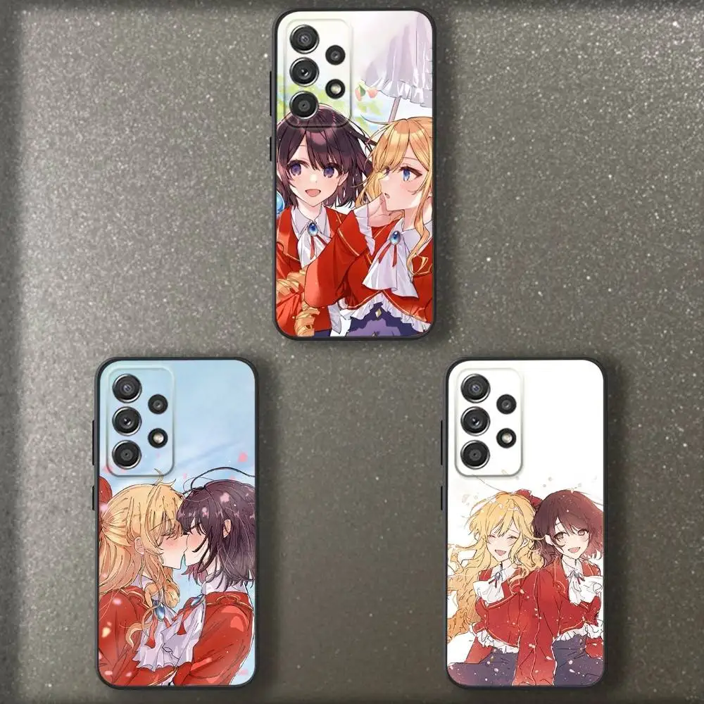 

Anime R-Raes And Claires Phone Case For Samsung S 25,24,23,22,30,21,10,9,Ultra,Plus,Lite,FE,4,5 G Soft Black Case