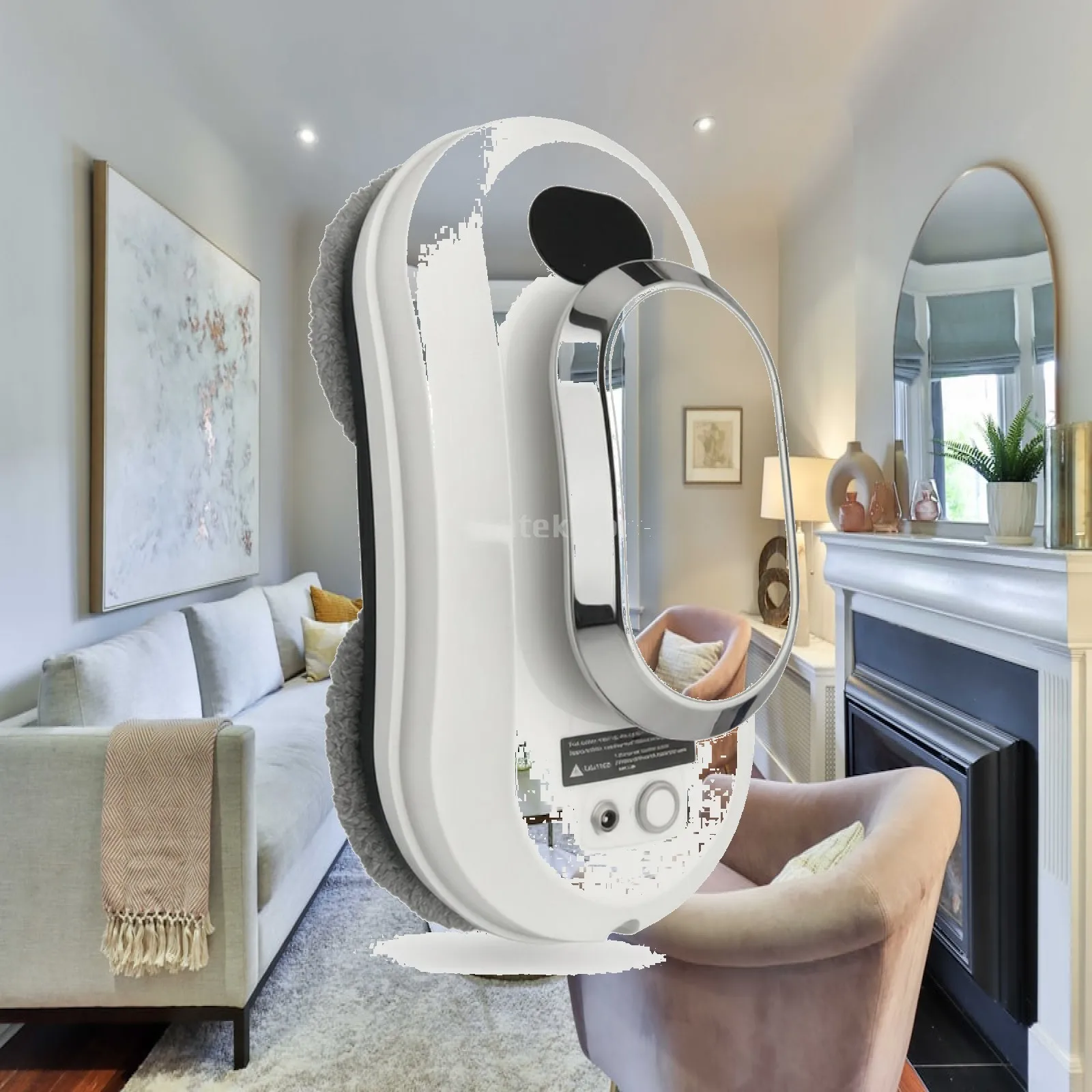 Window Cleaning Robot User-Friendly Appliance Lightweight for Home Panes
