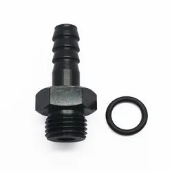 An6-5/16 hose barb connector for fuel pump fuel pressure regulator connector,high quality aluminum fuel pump male female connect