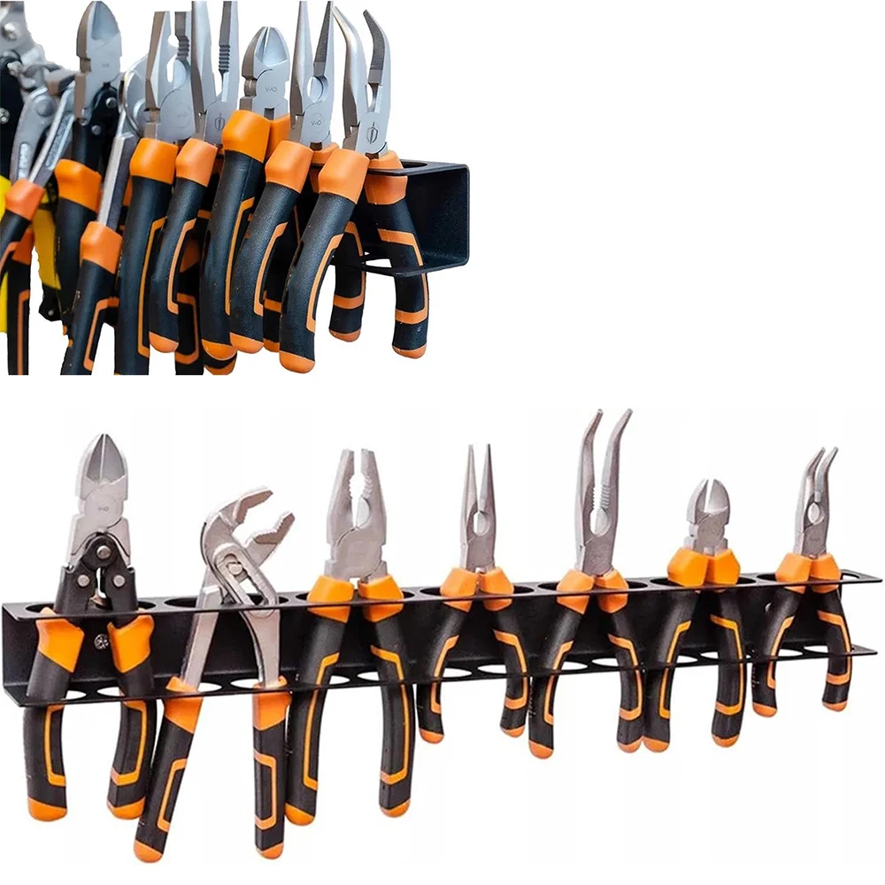 Screwdriver Rack Wall Mount For 14 Screwdrivers Organizer Storage Organizer Screwdriver Rack Tool Rack Pliers Holder Tool