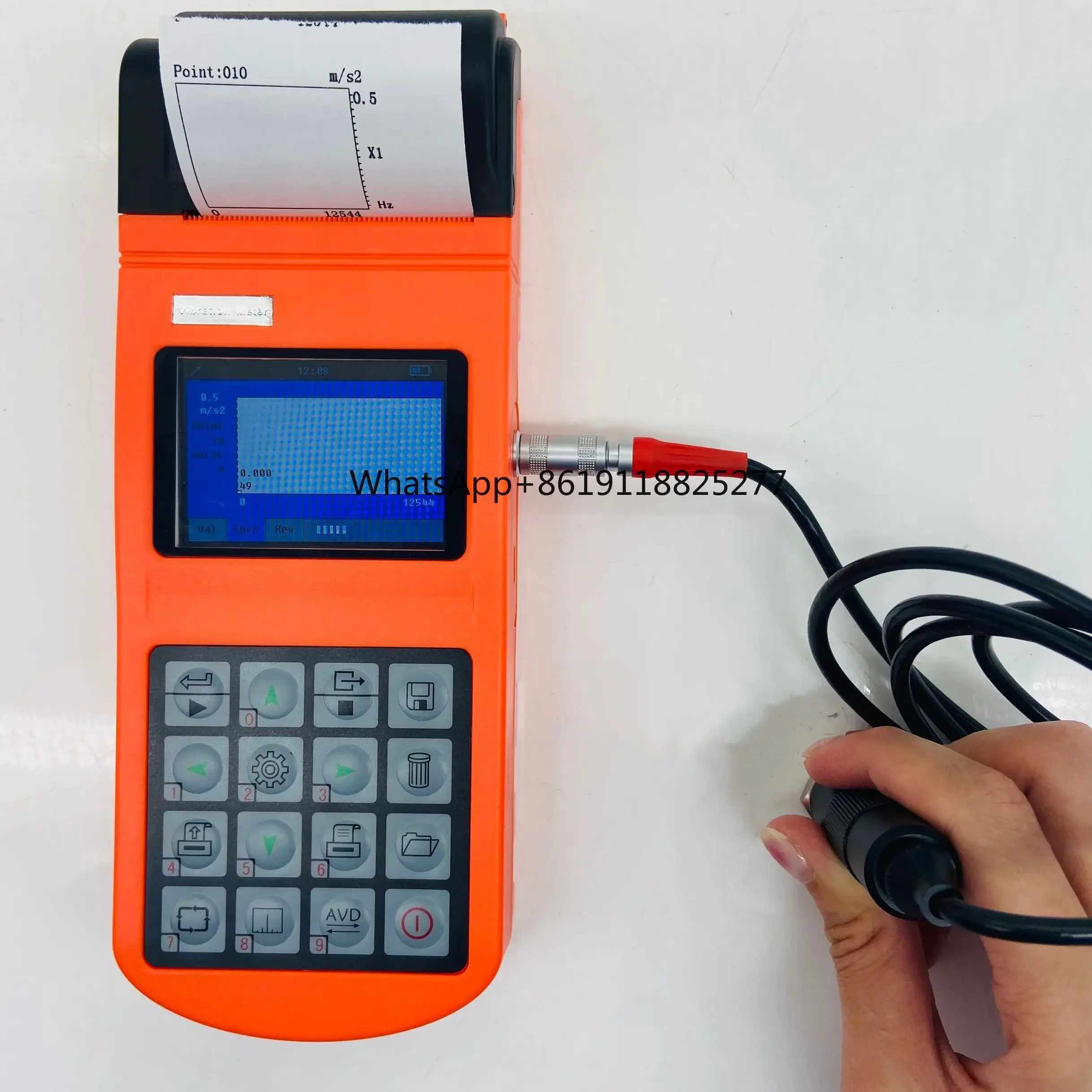 

For Industrial Fields Real-Time Vibrationmeter Spectral Chart Portable Vibration Meter