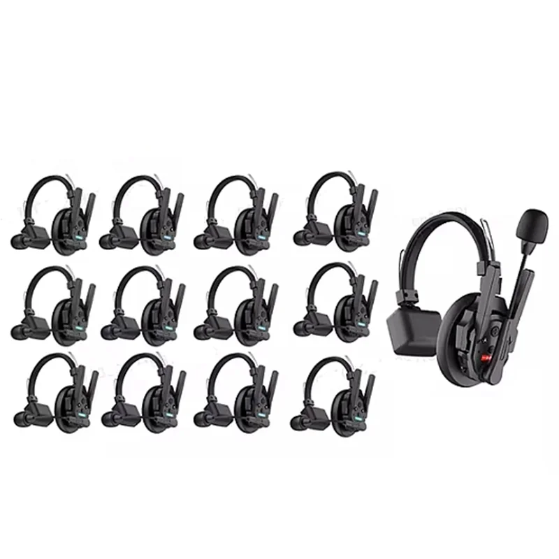 

SYNCO Xtalk XPro X13 Full-Duplex Single-Ear Wireless Intercom System Headset For Film Television Shooting Team