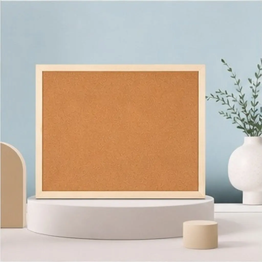 Classroom Aesthetic Work Pink Reminder Cork Board for Wall Decorations Corkboard Display