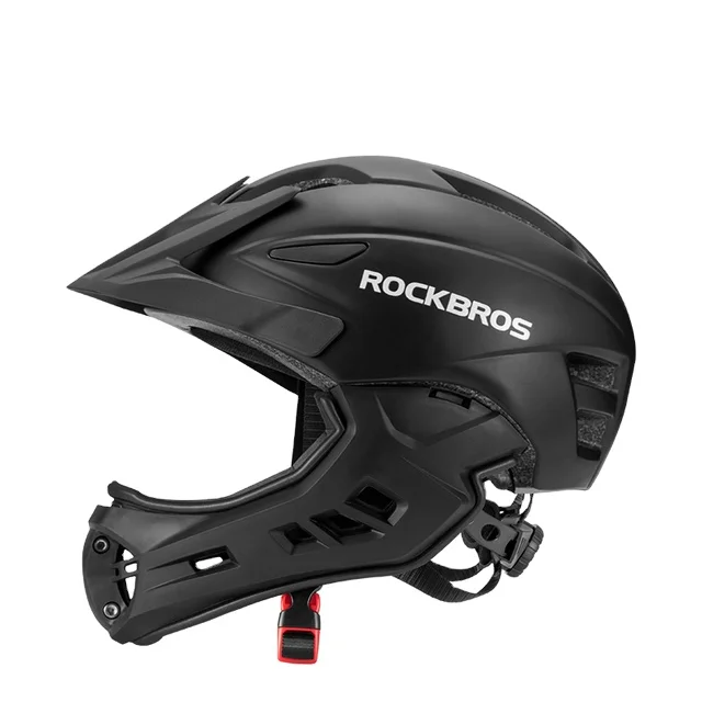 ROCKBROS Children Safety Helmet Integrally Breathable Ultralight Integrally-mold Full-Cover Removable Kids Sport Ski Bicycle Hel