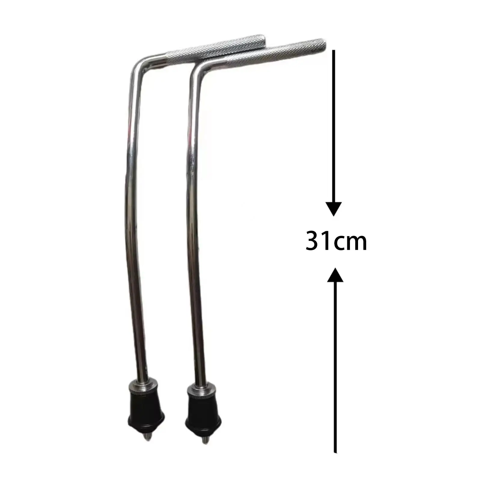 

1 Pair Metal Support Rack Drum Stand Tom Drum Set Hardware Drum Accessories