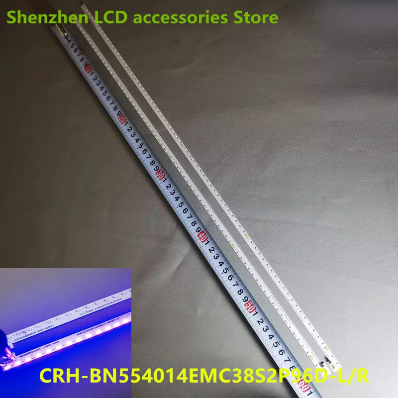 LED Backlight strips 76LED For L55M6-5P L55M6-5 CRH-BN554014EMC38S2P96D-L/R D791315510A9 GAN01-1627A 1628A-P1  100%NEW