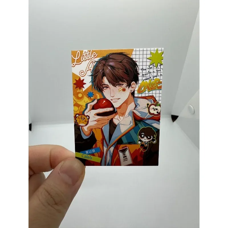 5 Pçs/lote Estilo Dopamina Jogo Amor e Espaço Profundo Decoração Lomo Cartão Laser Xavier Zayne Rafayel Ralayo Sylus Caleb Photocard