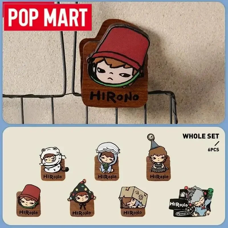 البوب مارت هييرونو صدى سلسلة مغناطيس الثلاجة كليب صندوق أعمى اللعب الدمى تخمين حقيبة صندوق غامض سطح المكتب الديكور Kawaii أنيمي الشكل #6