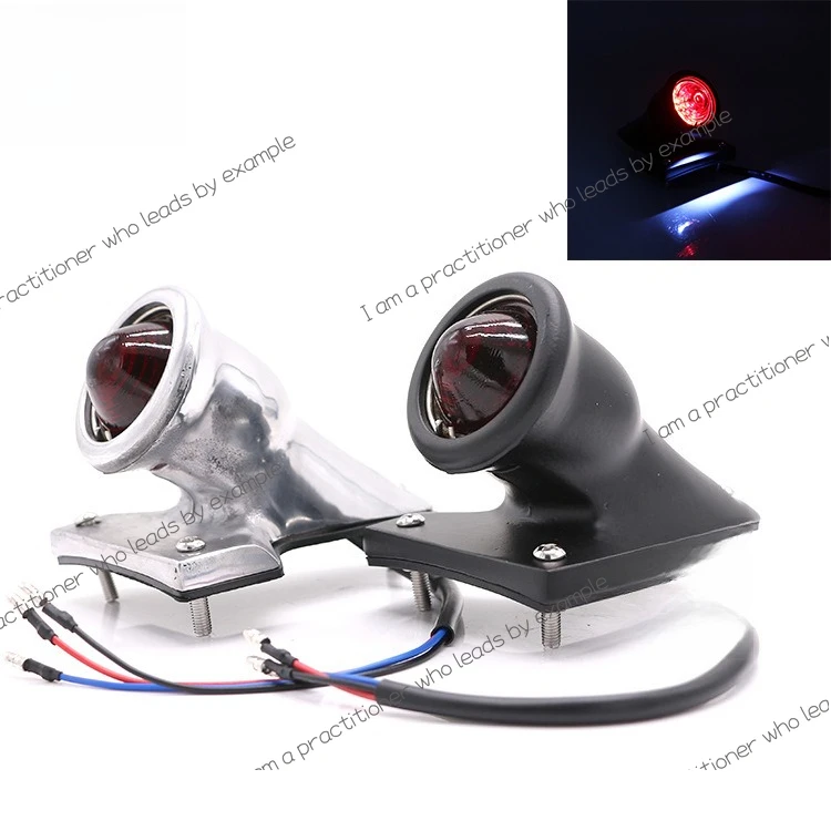 

Motorcycle retro tail lights, Harley tail lights indicator lights, brake lights, motorcycle universal
