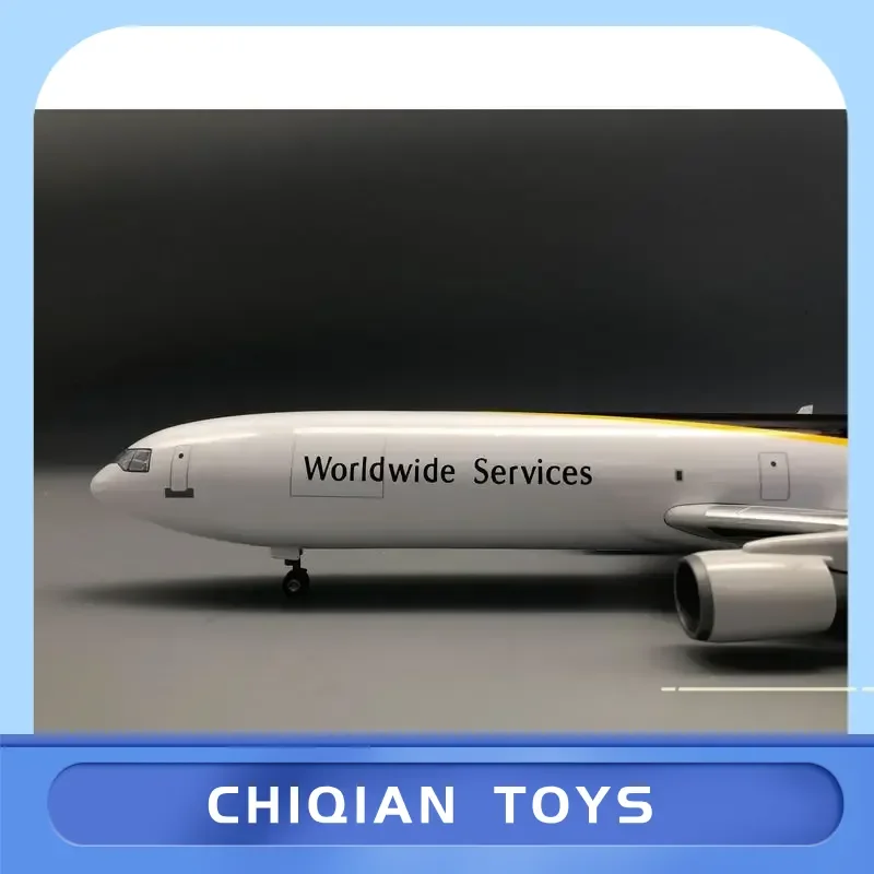

Mcdonnell Douglas Md-11ups Cargo Aircraft Model With Wheels Simulation Static Aircraft Model Ornament For Boys As A Gift