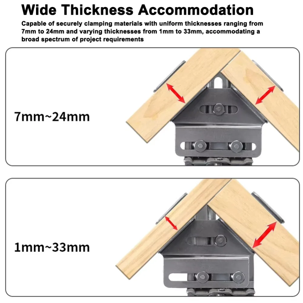 

DIY Right Angle Clamps Clamping Tool 90 Degree Positioning Squares Fish Tank Splicing Clamp Stainless Steel