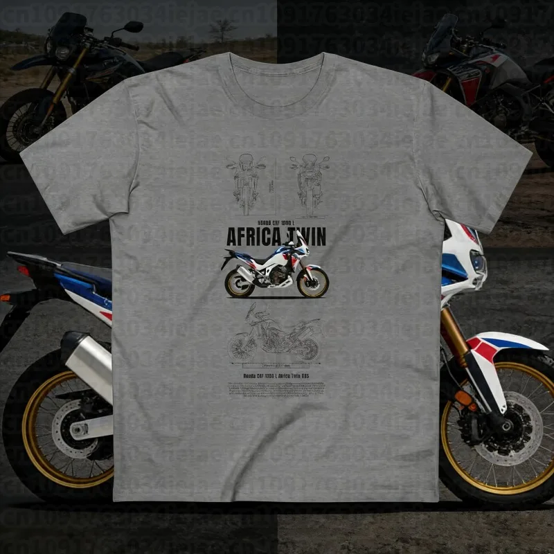 

2025-26 Summer Honda Fashion Moto Honda Graphic Work Clothes 100% Cotton Printed T-shirt Loose Casual Comfortable and Breathable