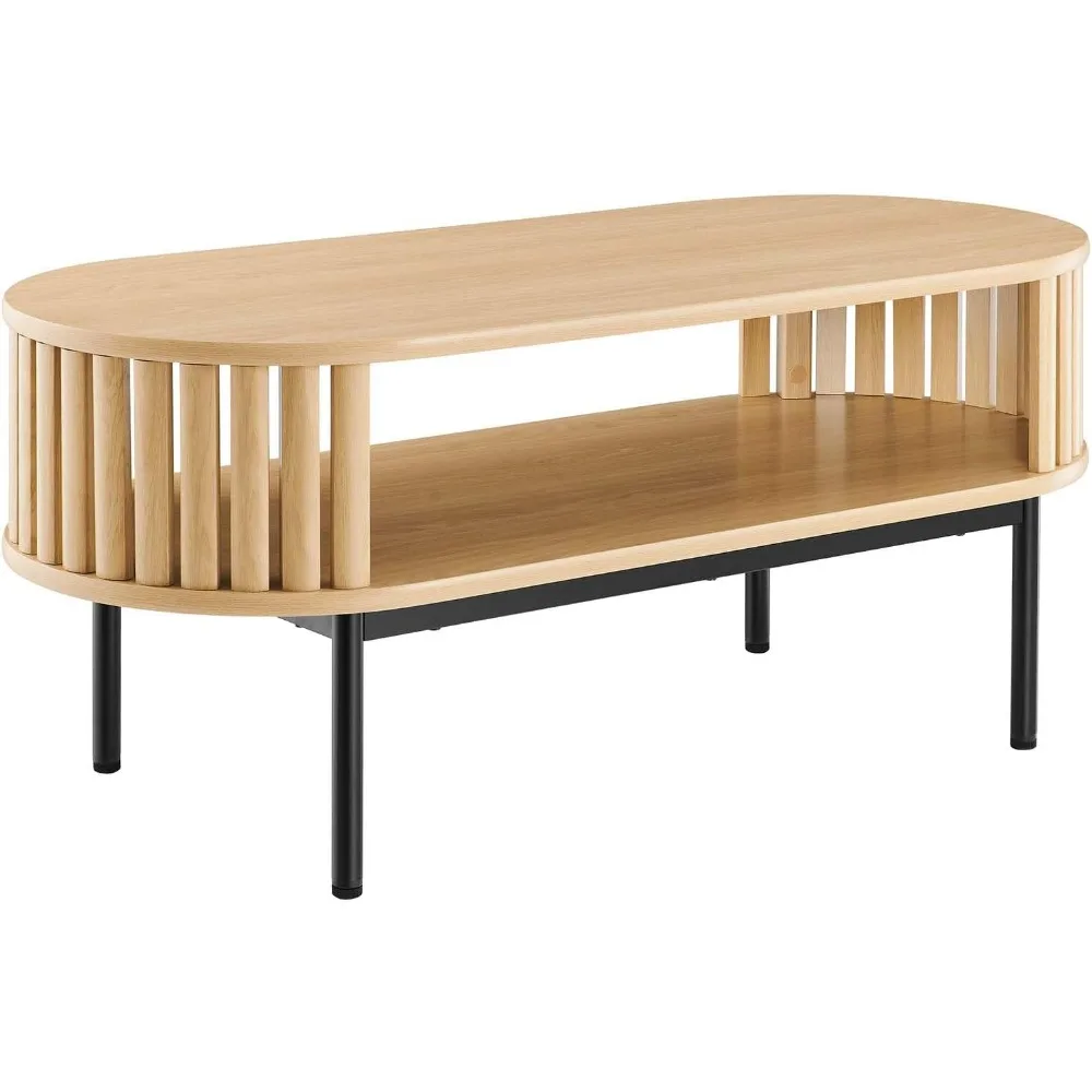 

Fortitude Modern Coffee Table, Oak
