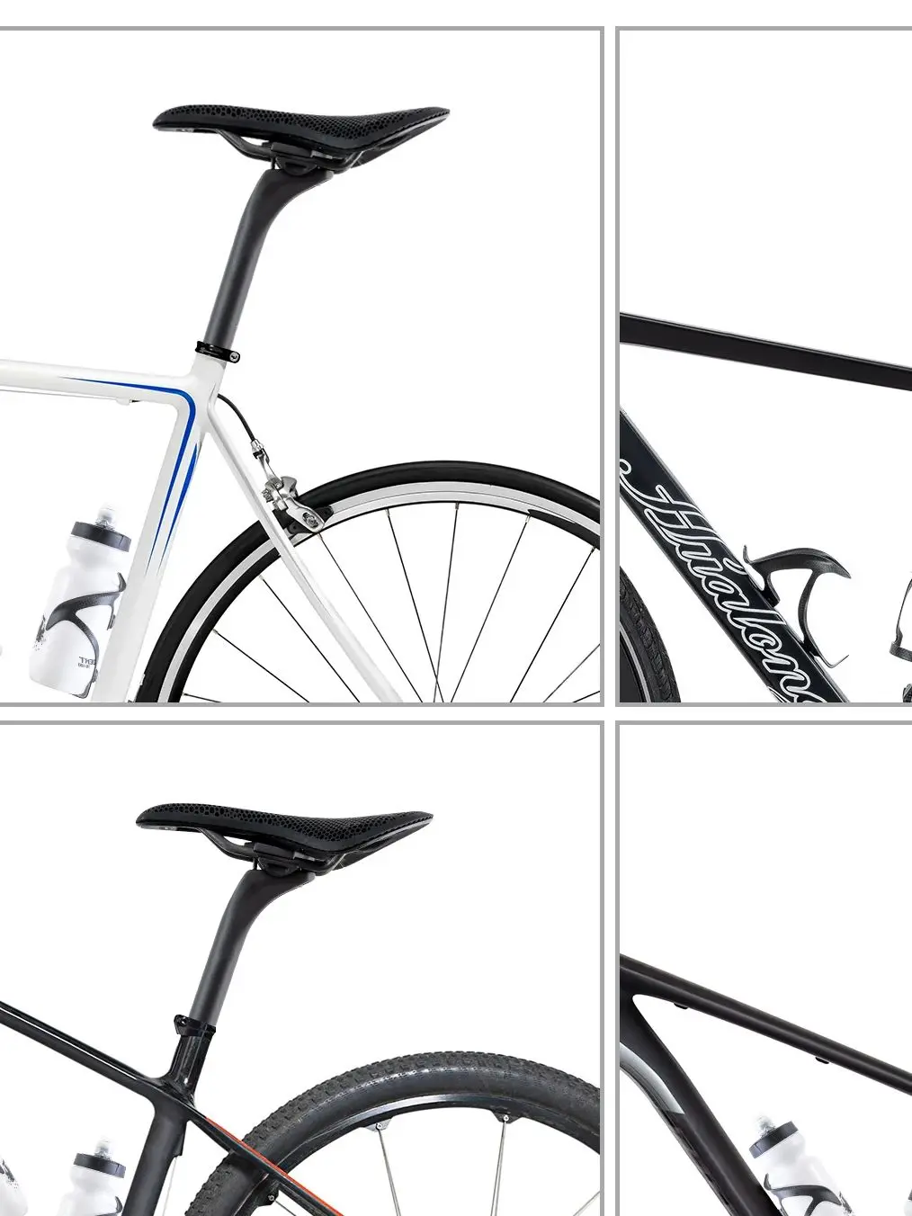 AliExpress Hualong HUALONG Ultra Light Carbon Seat Post 27.2/31.6mm Mountain Road Bike Seatpost, Backward Offset 20mm UD Black Matte.
