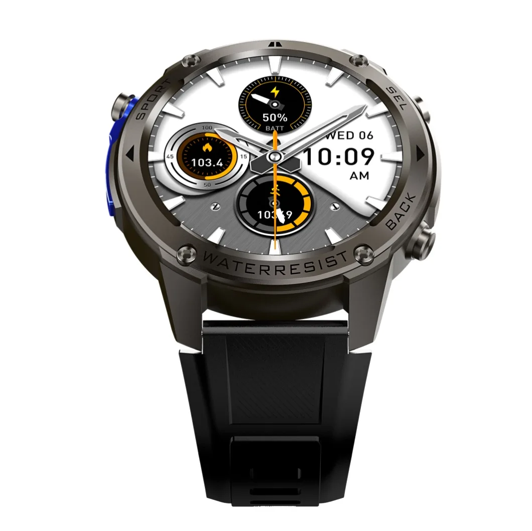 TJXL-OEM 2024年7月新製品 5ATM防水 スマートウォッチ GPS デュアル周波数 L1+L5 1.43インチ AMOLED 500mAh スマートウォッチ