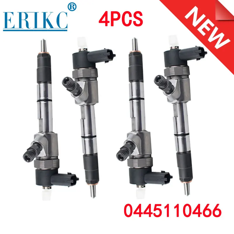 

4PCS 0445110466 Injector Nozzle Assy 0 445 110 466 Fuel Injection 0445 110 466 for 1100200FA130, HF4DA1-2C