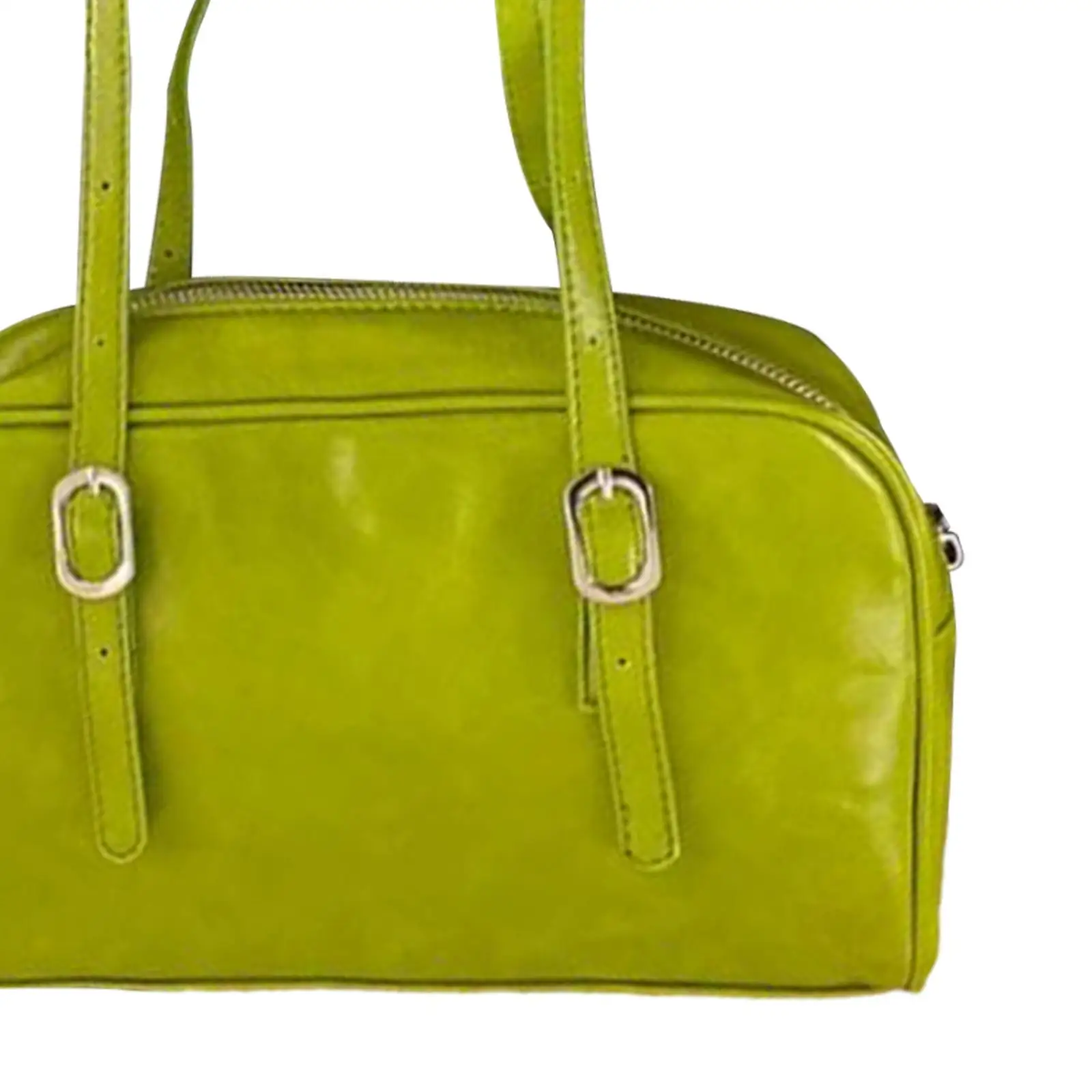 حقيبة كتف نسائية من جلد البولي يوريثان حقيبة يد حمل تعمل مع حقيبة تحت الإبط بسحاب