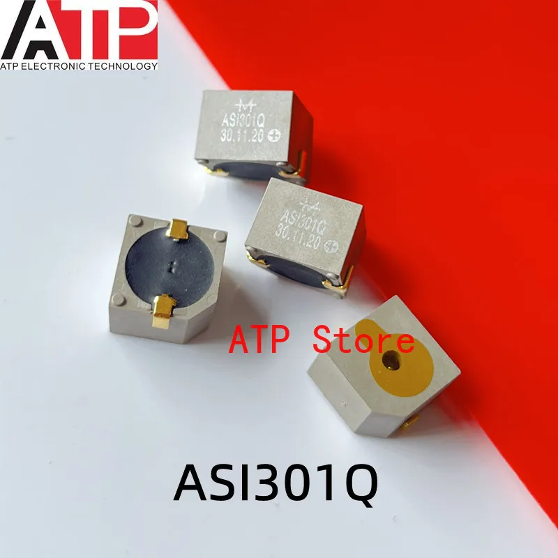 2PCS ASI301Q Electromagnetic active buzzer 5V 12.6 * 12.6 * 10mm Integrated chip IC original inventory