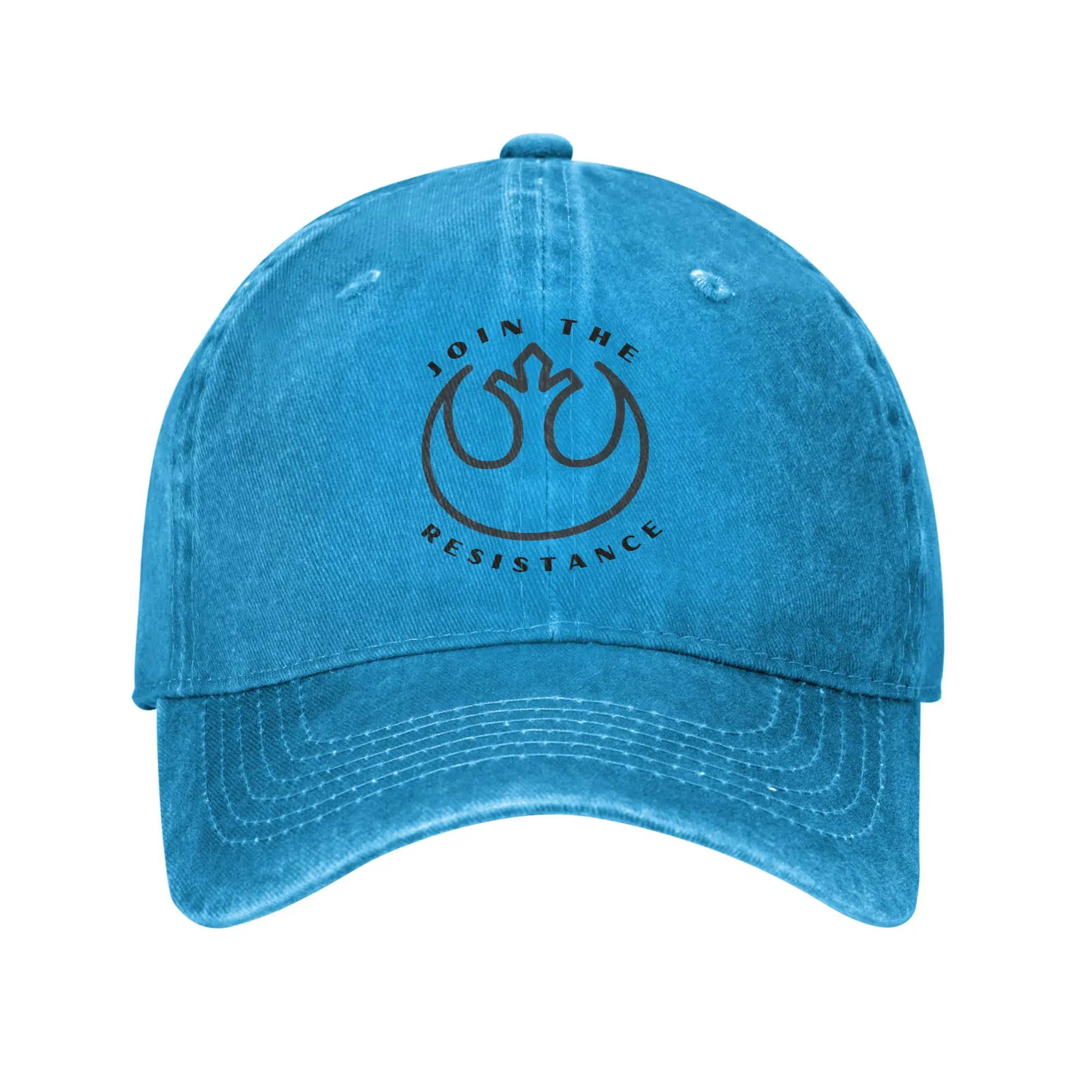 Join the Resistance Baseball Caps Vintage Distressed Washed Joke Sun Cap Unisex Outdoor All Seasons Travel Adjustable Fit Hat