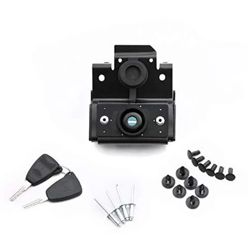 For Jeep Wrangler JK 2007-2018 Key and Car Anti-theft Cap Engine Cover Lock Universal Type