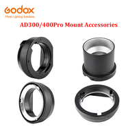 Godox Flash AD400Pro Bowens Elinchrom Porfoto  Mount Interchangeable Ring Adapter for AD400 Pro AD300 Pro Flash Accessories