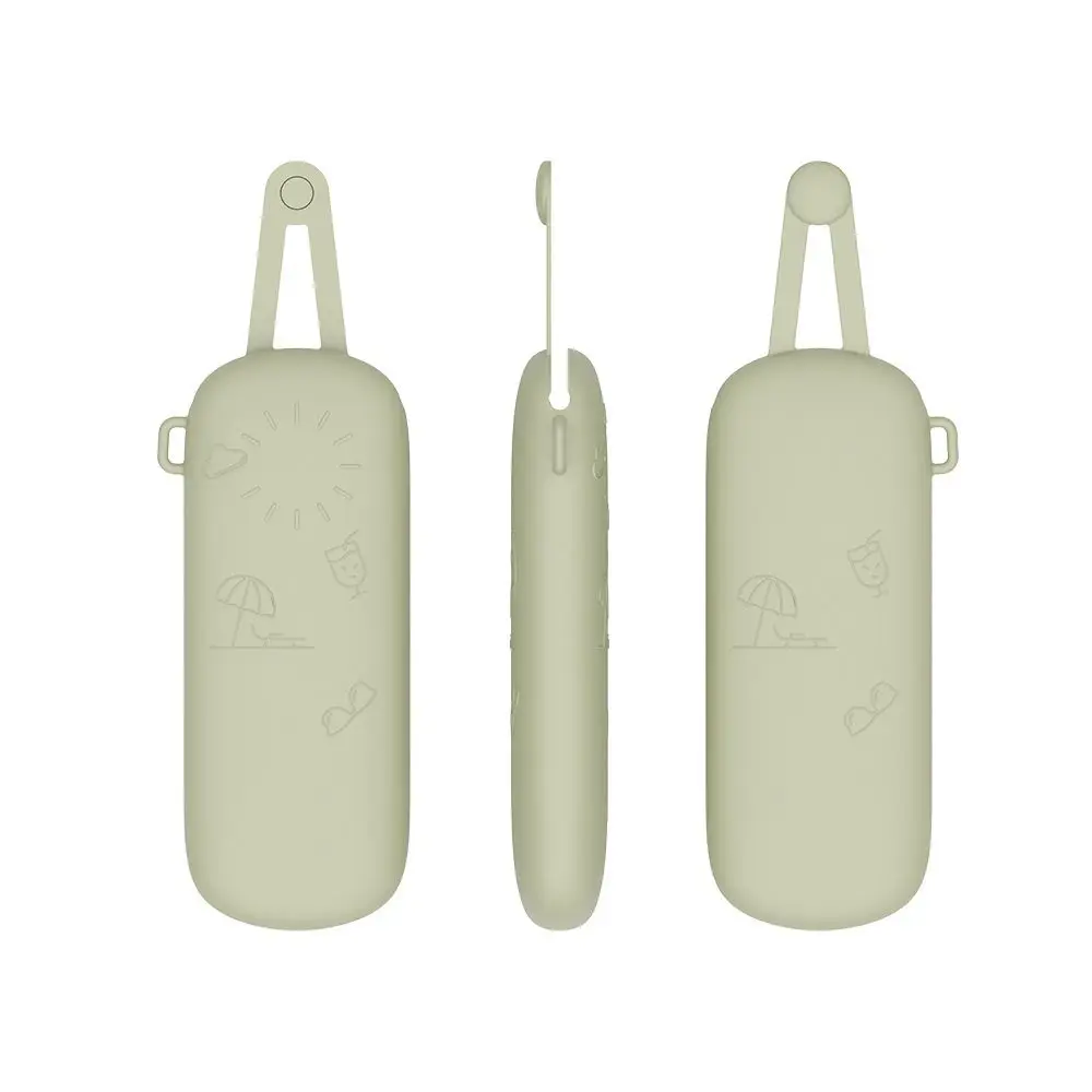 Portable Solid Color Silicone Sunglasses Bag Waterproof Magnetic Glasses Case Soft Eyewear Holder Eyeglasses Holder Outdoor