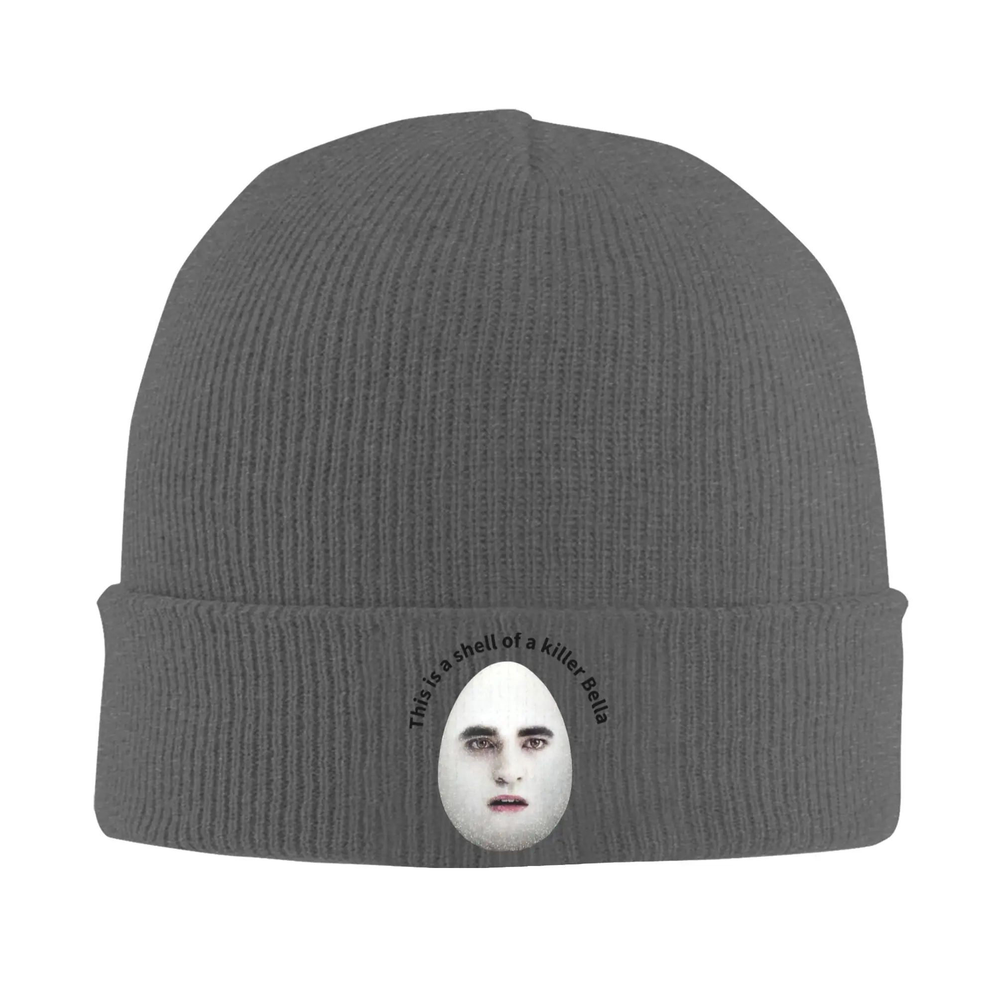 Eggward Silly Meme Parody Egg Edward Knitted Caps Women's Men's Beanie Winter Hat Acrylic  Hip Hop Melon Cap