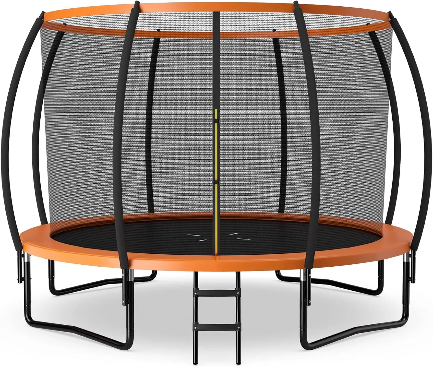 

Recreational Trampolines 8FT 10FT 12FT 400LBS Bearing Outdoor Trampoline with Enclosure Non Slip Ladder Hot dip Galvanized Techn