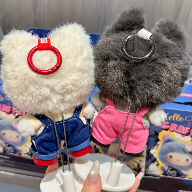 Genuine Sanrio Family Graffiti Hello-Kitty Vinyl Plush Blind Box Figurine Cute Gift Bag Pendant Decoration Holiday Surprise view 6