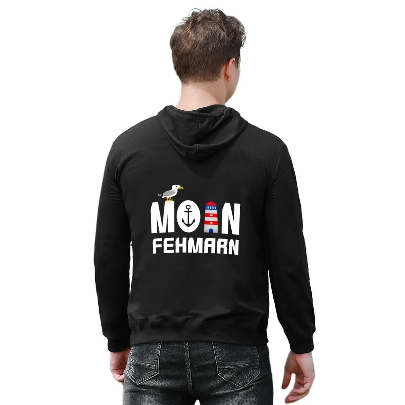 Moin Fehmarn هوديي ملابس الشتاء ملابس رجالي ملابس الذكور مقنعين قميص الخريف هوديي