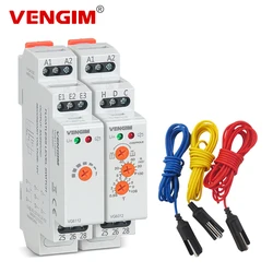 Liquid Level Control Relay,  Water Level Relay 220V,  Automatic Water Pump Controller Switch with Stainless Sensor