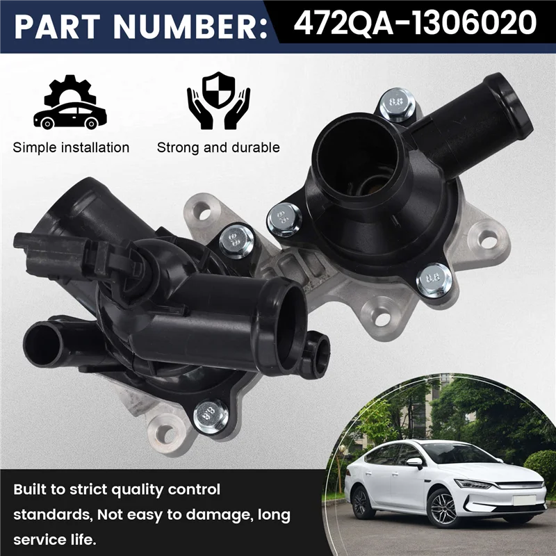 

Simple BYD472QA-1306020 Car Thermostat For BYD Qin PLUS Song PLUS Song MAX Qin Pro DM-I Destroyer 05