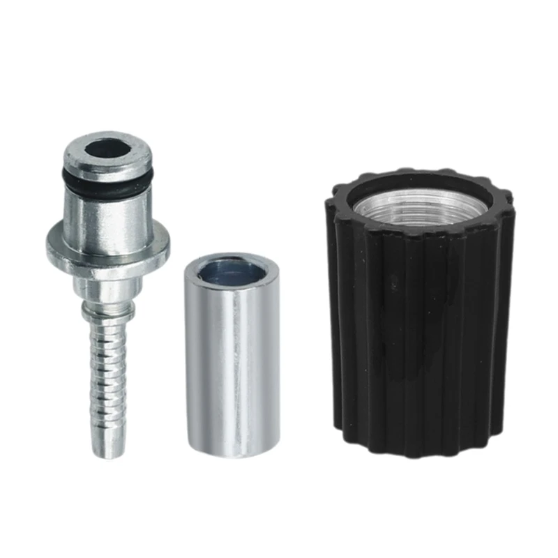 Pressure Washer Adapter Set, Quick Disconnect M22 Swivel to 3/8'' Quick 3/4