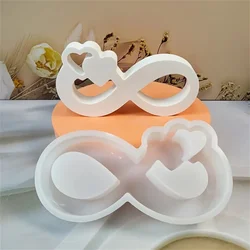Infinite Love Silicone Mold, Casting Mold Base Infinite Ring, Wedding Anniversary Celebration Engagement, Jewelry Storage