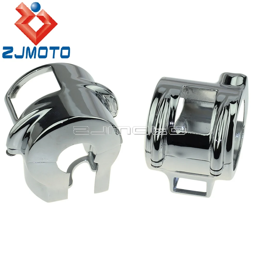 Motorcycle Aluminum Handlebar Control Switch Housings Cover Left & Right For Honda Shadow VT 600 VLX 1300 VT750 Spirit ACE Aero