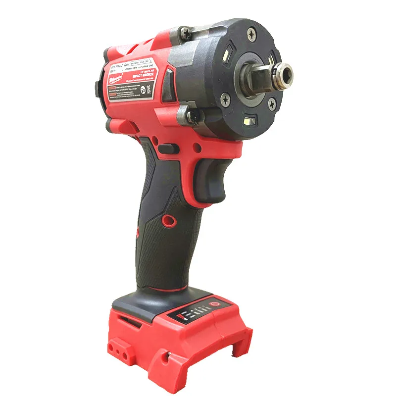 Cordless Impact Wrench Electric Brushless Screwdriver Drill Power Tools Car Truck Repair Compatible For Milwaukee 18V Battery