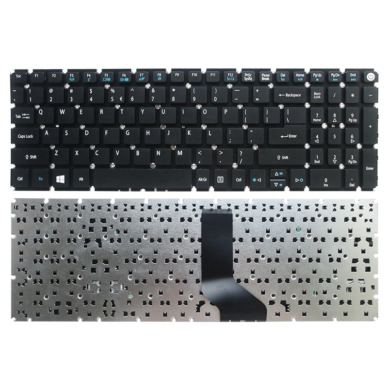 Angielski klawiatura do Acer dla serii Aspire E5-573 E5-573T E5-575 E5-573TG E5-573G LV5T_A50B klawiatura laptopa US