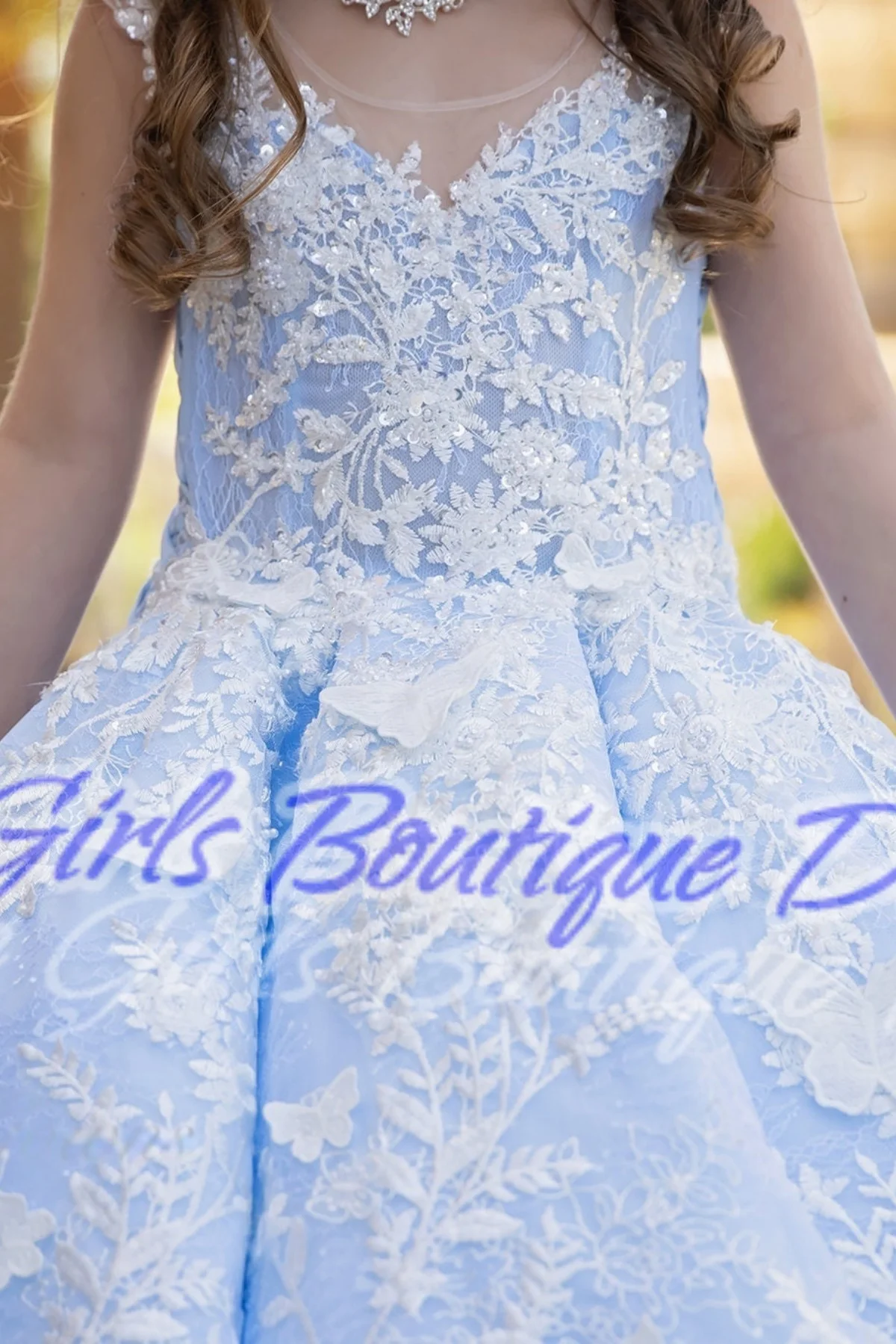 ชุดเดรสเจ้าหญิงสีน้ำเงินแขนกุด แต่งลูกไม้ปักลายตัดกัน กระโปรงบัลเลต์ สำหรับงานแต่งงาน การแสดงเต้นรำ