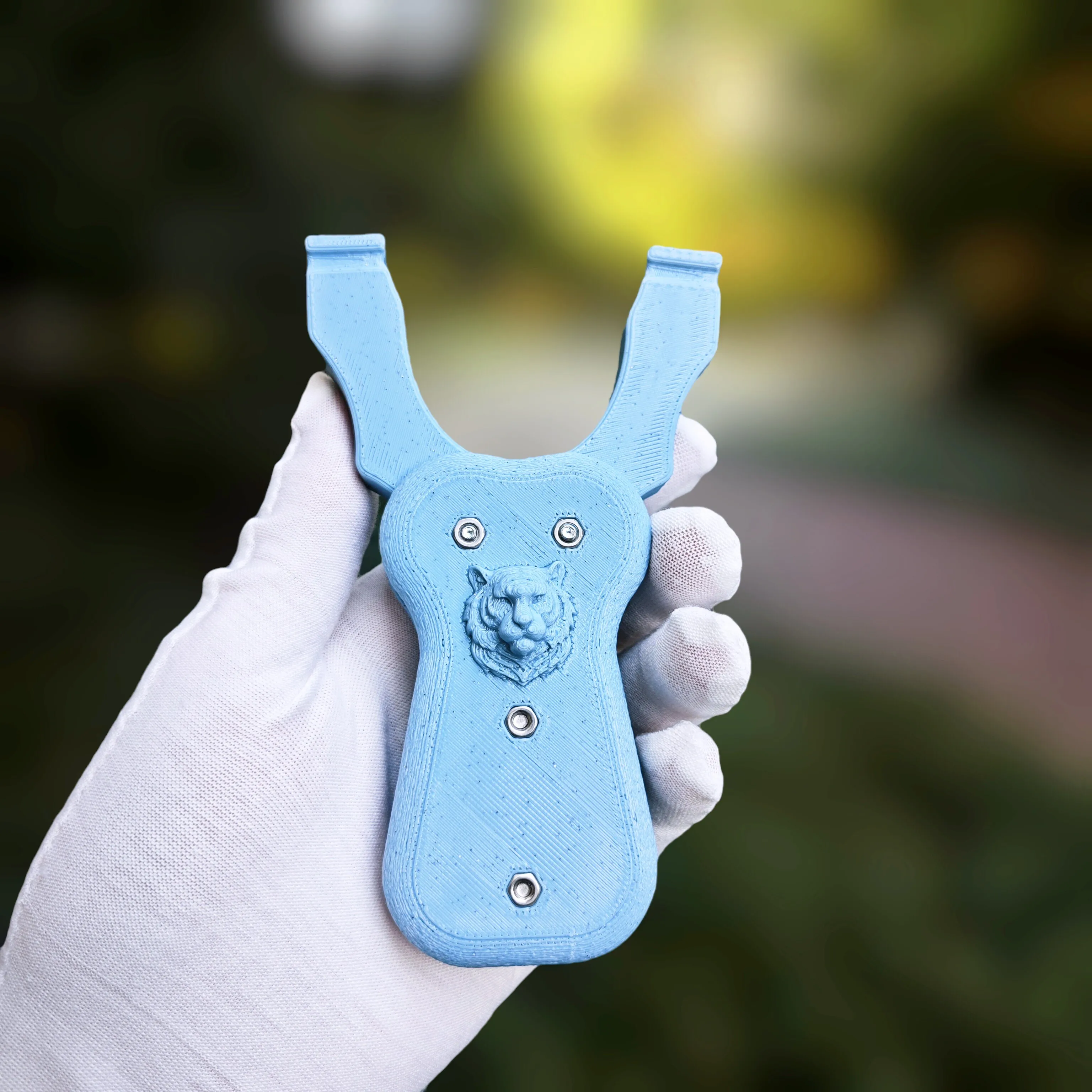 New 3D-Printed Resin Folding Slingshot  Compact, Precision Pocket-Sized for Outdoor Competition