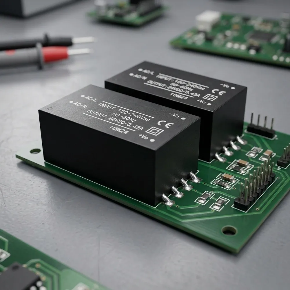 AC-DC 24V 10W Regulated Isolated Power Supply 10M24 Module 100-240VAC Input for Renewable Energy Controllers and Inverters