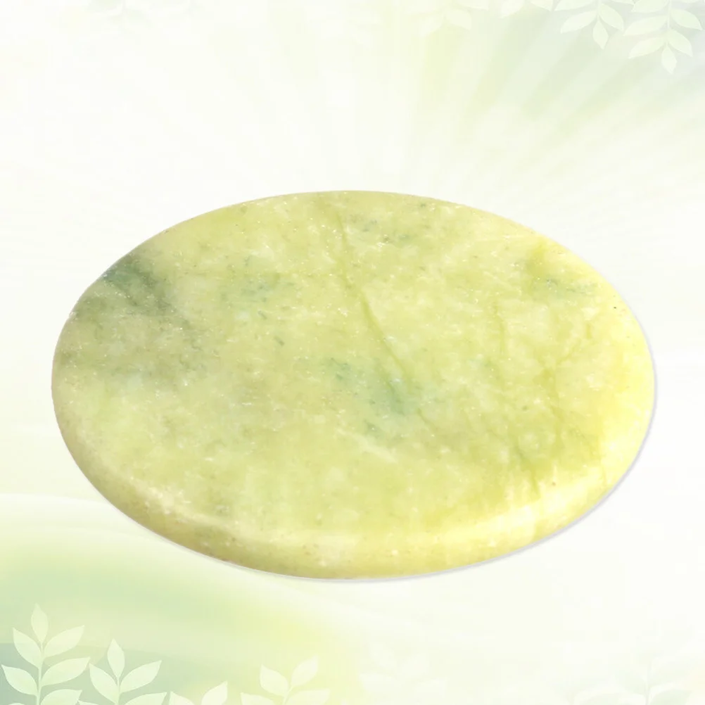 Support de palette de colle pour Extension de cils, pierre de Jade, tampon rond, outil d'application résistant à l'séchage, outils d'extension de cils