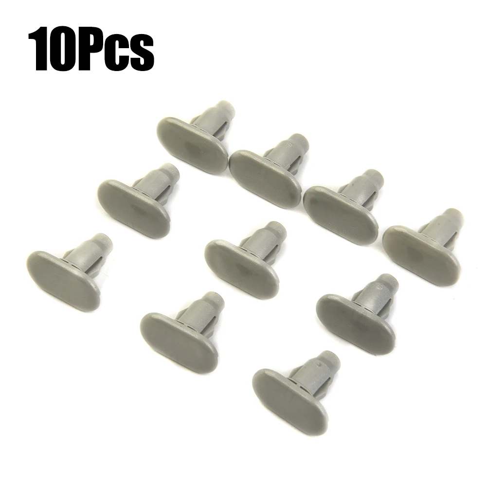 10pcs Car Rocker Moulding Clips For GX470 2003-2004 Rocker-arm Forming Retainers Interior Door Panels Automobiles Accessories