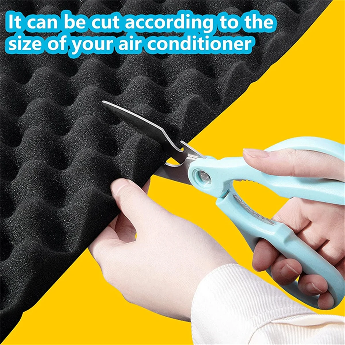 ABJZ Air Conditioning Drip Pad Removable Magnetic Cushion Air Conditioner Prevent Dropping Noise of Water Dripping