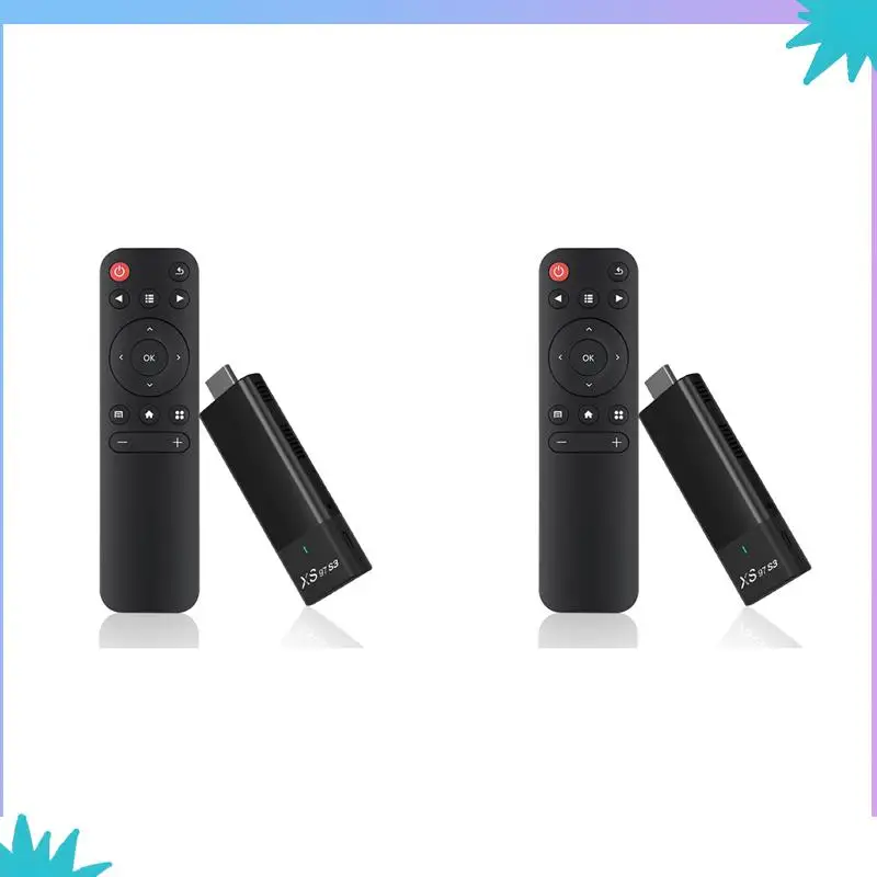 

ABZW 2X XS97 S3 Smart TV Stick Set Top Box H313 Internet HDTV 4K HDR TV Receiver 2.4G 5.8G Wireless Wifi Android 10