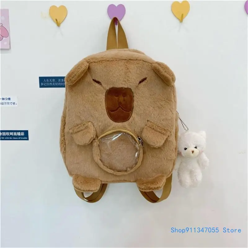 Fun Capybara Backpack Fashion Forward Bag for Students Teenagers Drop shipping