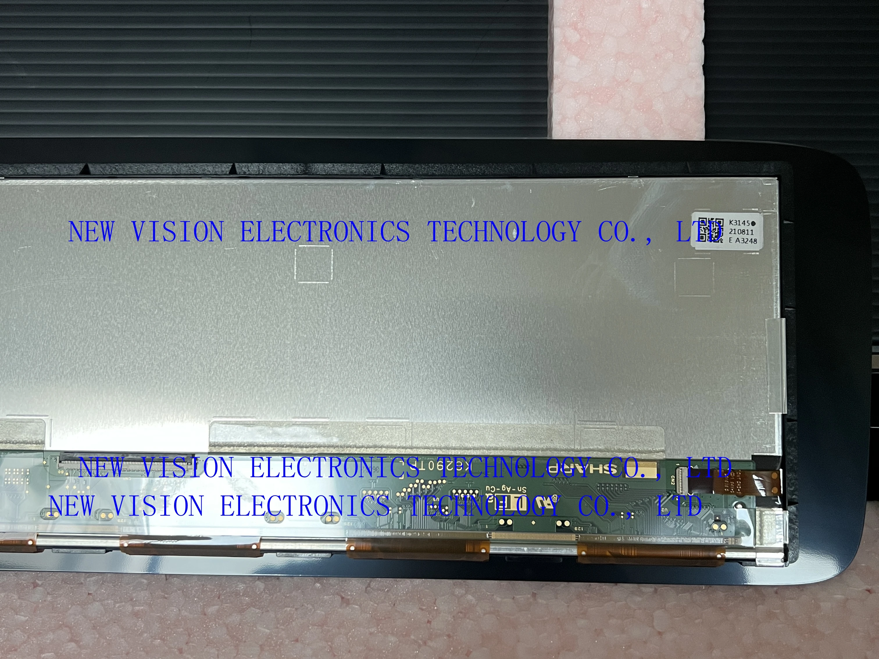 LS123B5NT01 LS123B5NT01A LS123B5NT02D شاشة مزدوجة أصلية جديدة 12.3 بوصة لدفة اليد اليسرى لمرسيدس بنز W167